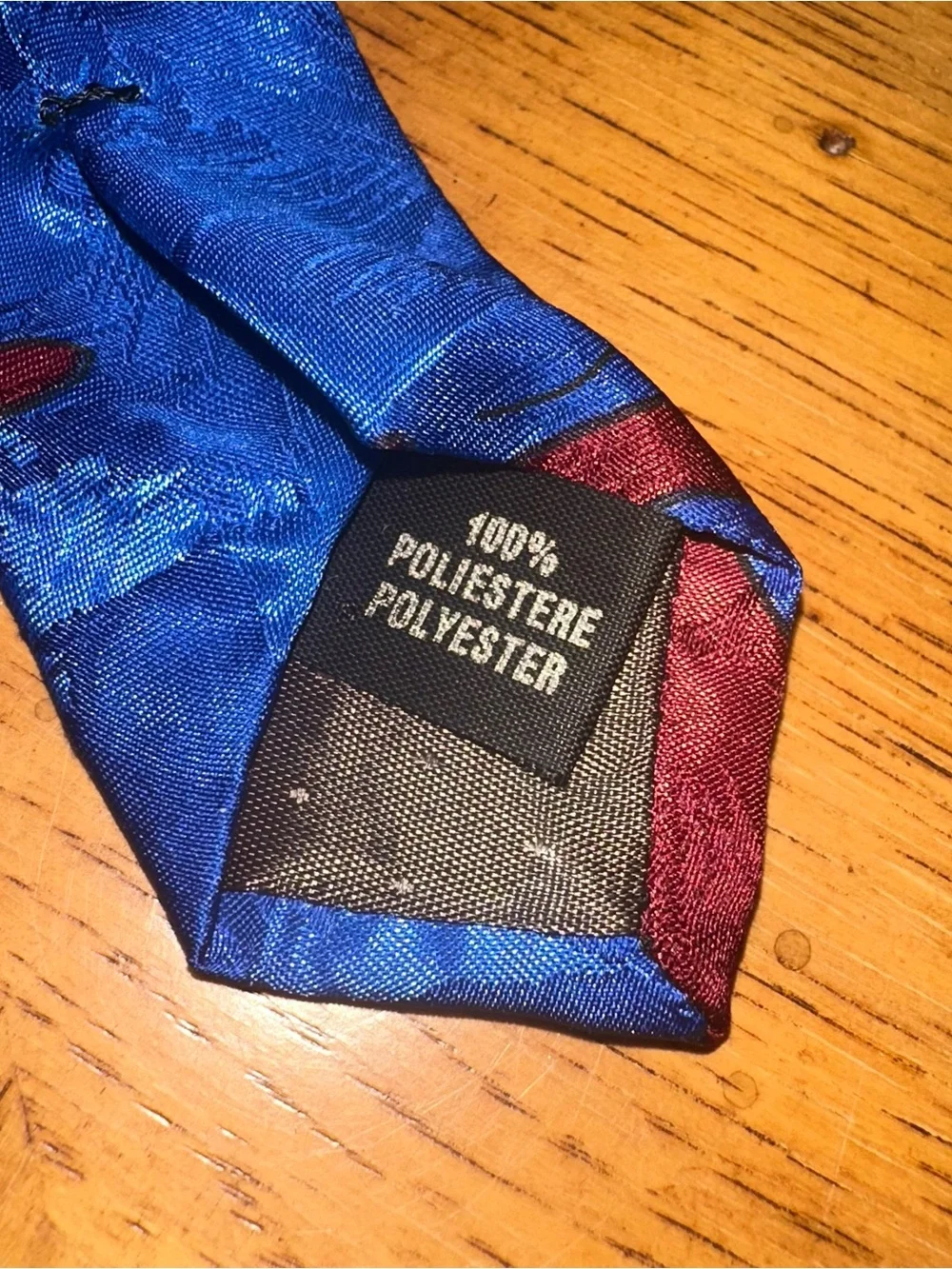 Vintage Mickey Mouse Unlimited Men's Neck Tie Rainy Day Window Disney 90s